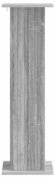 Növényállvány 2 db Szürke Sonoma 30,5 x 30 x 100,5 cm