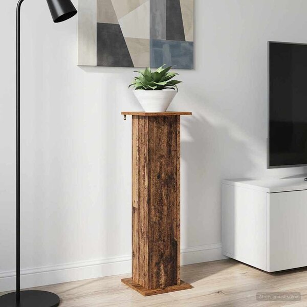 Növényállvány Antik Fa 30,5 x 30 x 100,5 cm Szerelt Fa