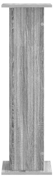 Növényállvány Szürke Sonoma 30,5 x 30 x 100,5 cm Szerelt Fa
