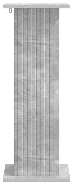 Növényállvány 2 db Betonszürke 30,5 x 30 x 80,5 cm Szerelt Fa
