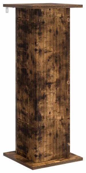 Növényállvány Füstös Tölgy 30,5 x 30 x 80,5 cm Szerelt Fa
