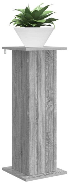 Növényállvány Szürke Sonoma 30,5 x 30 x 80,5 cm Szerelt Fa
