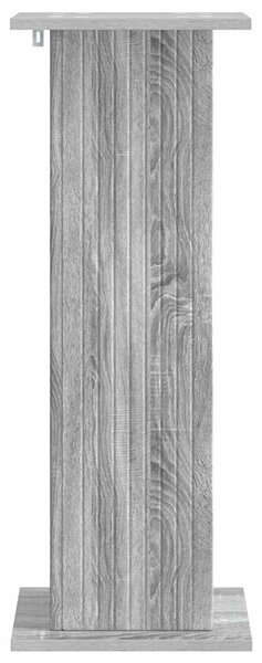 Növényállvány Szürke Sonoma 30,5 x 30 x 80,5 cm Szerelt Fa