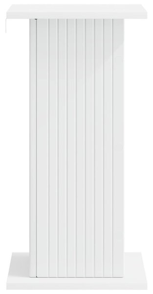 VidaXL Növényállvány 2 pcs Fehér 30,5 x 30 x 60,5 cm Szerelt Fa