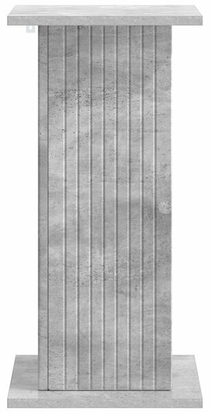 Növényállvány 2 db Betonszürke 30,5 x 30 x 60,5 cm Szerelt Fa