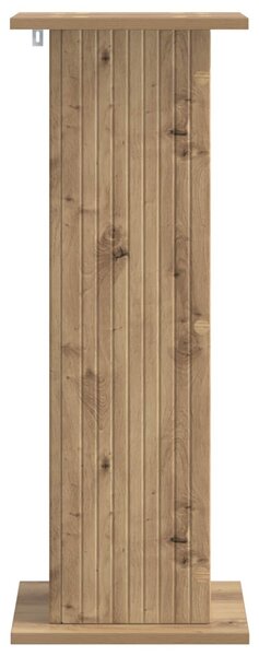 Növényállvány 2 db Kézműves Tölgy 30,5 x 30 x 80,5 cm