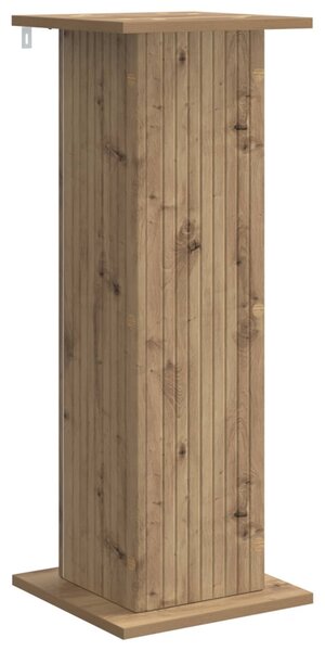 Növényállvány 2 db Kézműves Tölgy 30,5 x 30 x 80,5 cm