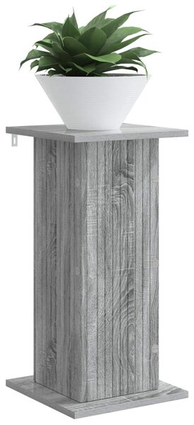 Növényállvány 2 db Szürke Sonoma 30,5 x 30 x 60,5 cm Szerelt Fa