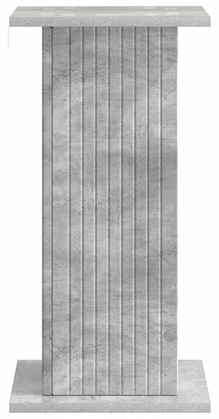 Növényállvány Betonszürke 30,5 x 30 x 60,5 cm Szerelt Fa