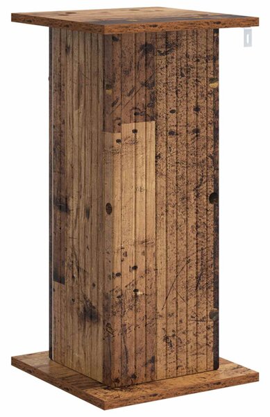 VidaXL Növényállvány Antik Fa 30,5 x 30 x 60,5 cm Szerelt Fa