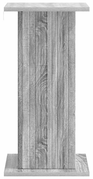 Növényállvány Szürke Sonoma 30,5 x 30 x 60,5 cm Szerelt Fa