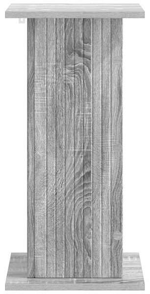 Növényállvány 2 db Szürke Sonoma 30,5 x 30 x 60,5 cm Szerelt Fa