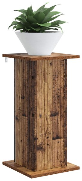 VidaXL Növényállvány Antik Fa 30,5 x 30 x 60,5 cm Szerelt Fa