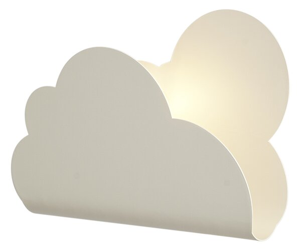 Gyerekszoba fali lámpa bézs felhő napocskával - Cloudy