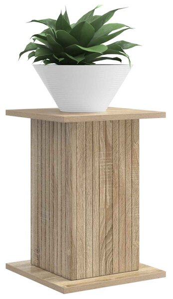 Növényállvány 2 db Sonoma Tölgy 30,5 x 30 x 43 cm Szerelt Fa