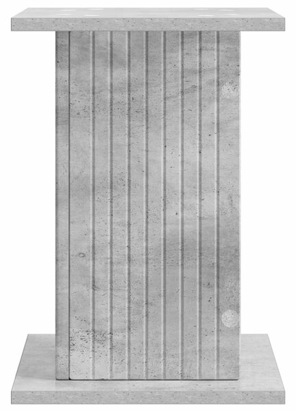 Növényállvány Betonszürke 30,5 x 30 x 43 cm Szerelt Fa