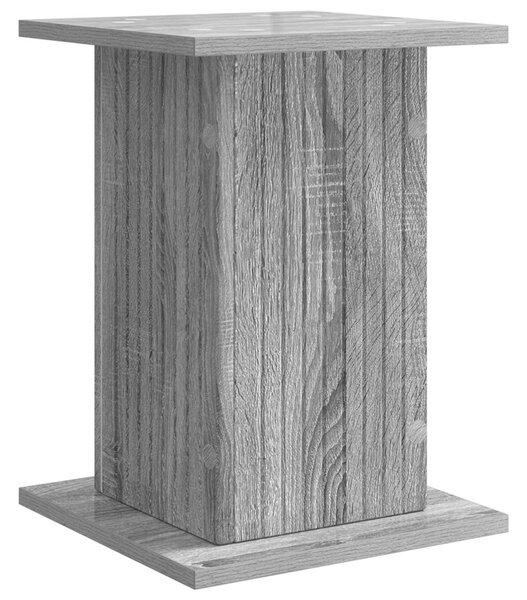 Növényállvány 2 db Szürke Sonoma 30,5 x 30 x 43 cm Szerelt Fa