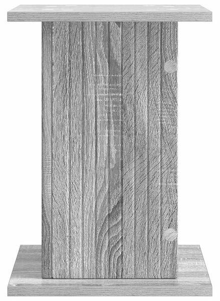 Növényállvány 2 db Szürke Sonoma 30,5 x 30 x 43 cm Szerelt Fa