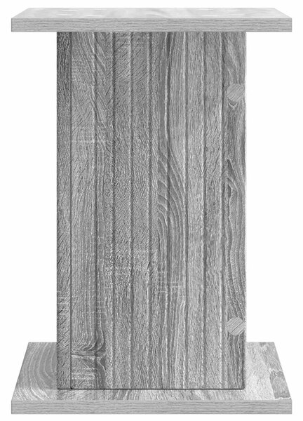 Növényállvány Szürke Sonoma 30,5 x 30 x 43 cm Szerelt Fa