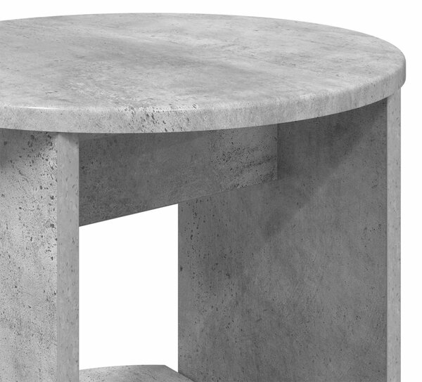 Oldalsó szekrény Beton Szürke Mérnöki fa