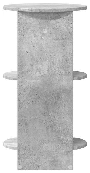 Oldalsó szekrény Beton Szürke Mérnöki fa