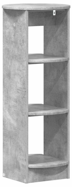 Oldalsó szekrény Beton Szürke 40 x 40 x 100 cm Mérnöki fa