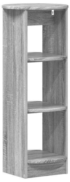 Oldalsó szekrény Szürke Sonoma 40 x 40 x 100 cm Mérnöki fa