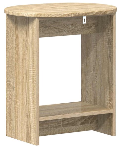 Oldal asztal Sonoma Tölgy 50 x 39,5 x 55 cm Szerelt Fa