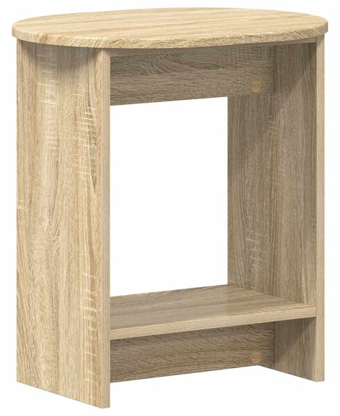 Oldal asztal Sonoma Tölgy 50 x 39,5 x 55 cm Szerelt Fa