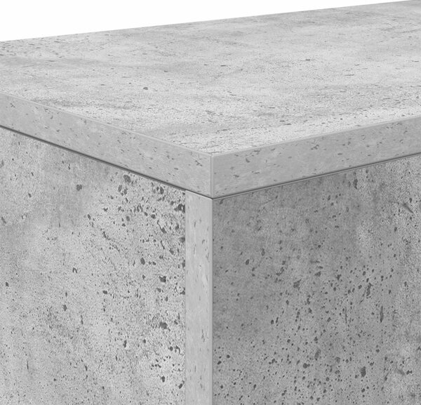 Beton Szürke 82 x 29 x 74 cm