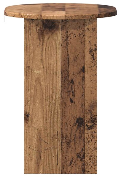 Oldal asztal Antik Fa 50 x 39,5 x 55 cm Szerelt Fa