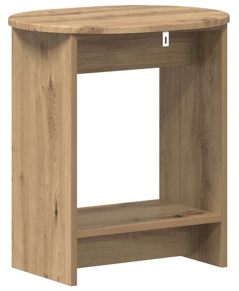 Oldal asztal Kézműves Tölgy 50 x 39,5 x 55 cm Szerelt Fa