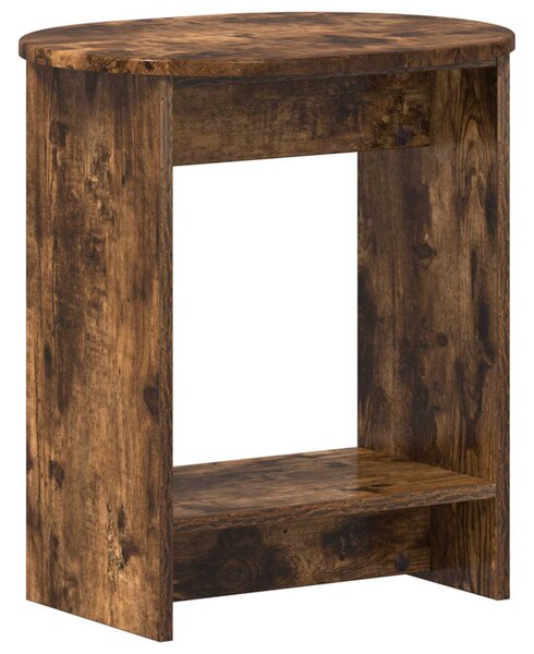 Oldal asztal Füstös Tölgy 50 x 39,5 x 55 cm Szerelt Fa
