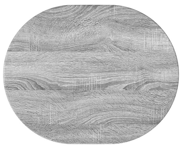 Oldal asztal Szürke Sonoma 50 x 39,5 x 55 cm Szerelt Fa