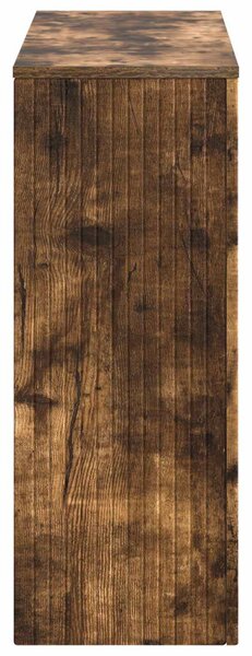Konzolasztal Csíkos Füstölt Tölgy 101 x 29 x 74 cm Mérnöki fa