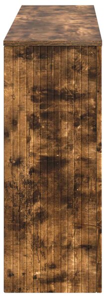 Konzolasztal Csíkos Füstölt Tölgy 155 x 29 x 74 cm Mérnöki fa