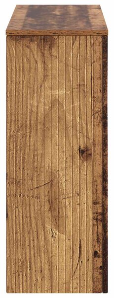 Konzolasztal Csíkos Öreg fa 101 x 29 x 74 cm Mérnöki fa