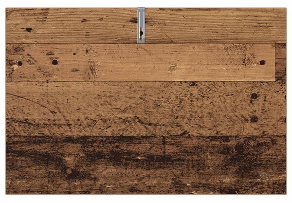 Oldal asztal Antik Fa 60 x 40 x 65 cm Szerelt Fa
