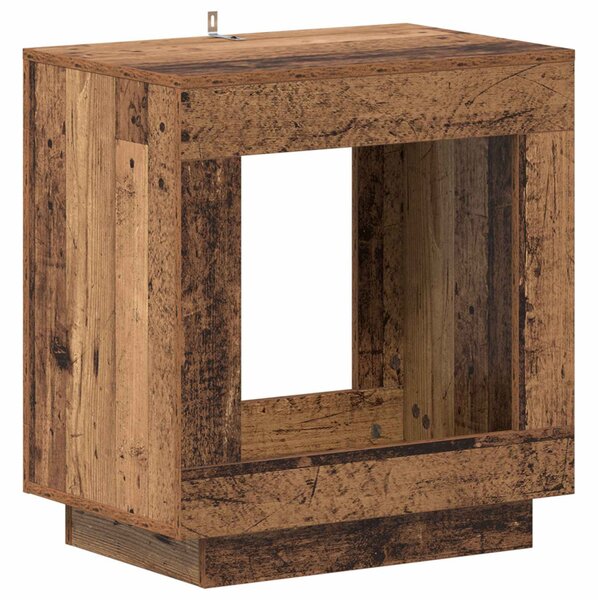 Oldal asztal Antik Fa 60 x 40 x 65 cm Szerelt Fa