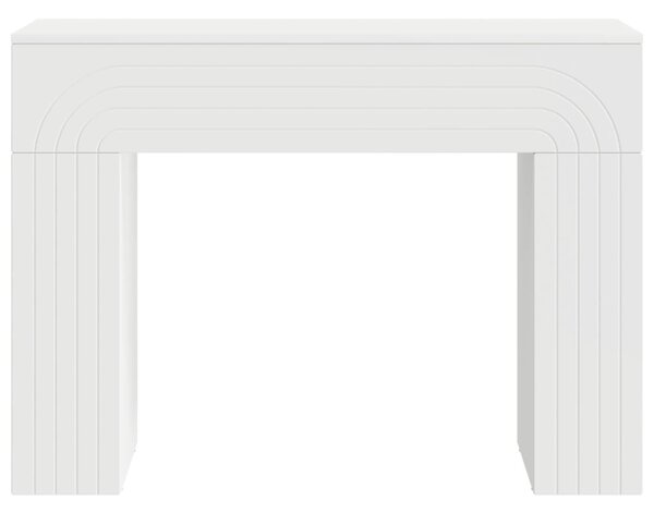 Dohányzóasztal Fehér 102 x 35 x 75 cm Szerelt Fa