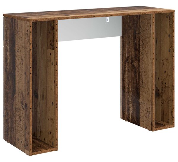 Dohányzóasztal Antik Fa 102 x 35 x 75 cm Szerelt Fa