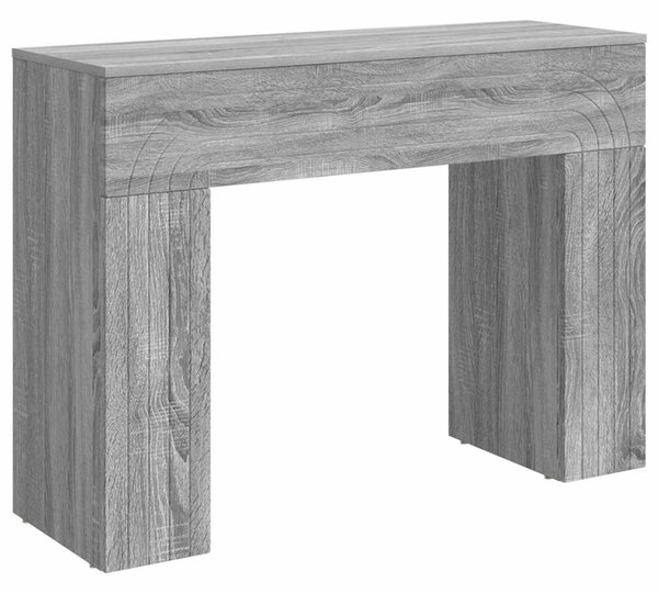 Dohányzóasztal Szürke Sonoma 102 x 35 x 75 cm Szerelt Fa