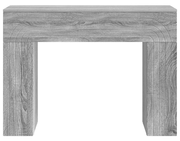 Dohányzóasztal Szürke Sonoma 102 x 35 x 75 cm Szerelt Fa