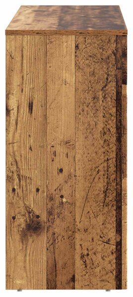 Dohányzóasztal Antik Fa 102 x 35 x 75 cm Szerelt Fa