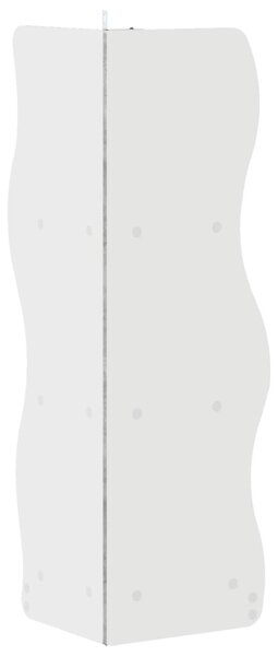 Sarokpolc polcokkal Betonszürke 34 x 33 x 102 cm Szerelt Fa