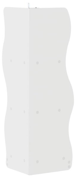 Sarokpolc polcokkal tárolóval Fehér 34 x 33 x 102 cm Szerelt Fa