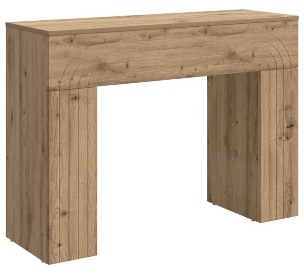 Dohányzóasztal Kézműves Tölgy 102 x 35 x 75 cm Szerelt Fa
