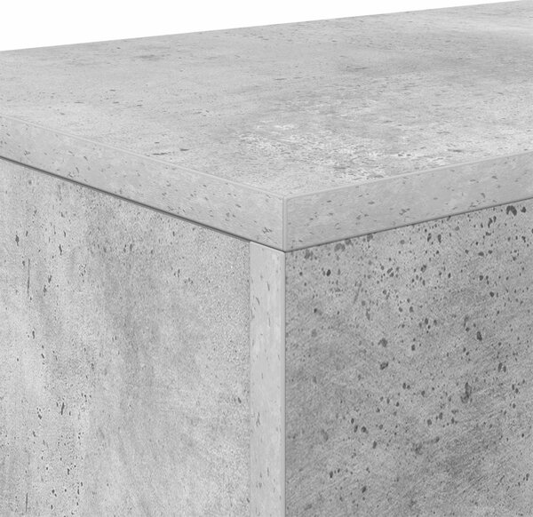 Beton Szürke 160 x 30 x 74 cm