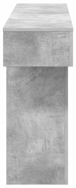 Beton Szürke 160 x 30 x 74 cm
