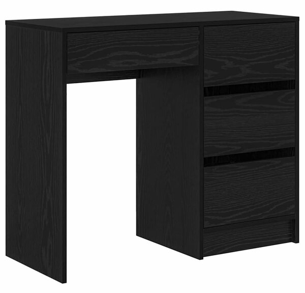 Asztal Fekete tölgy Szerelt Fa 90 x 37.5 x 75 cm